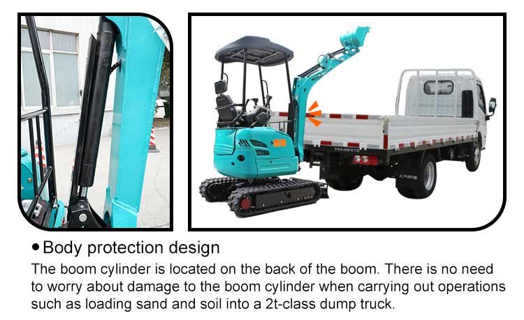 1.68 Ton Tailless Mini Excavator Kubota Engine 1.68 Ton Tailless Mini Excavator Kubota Engine