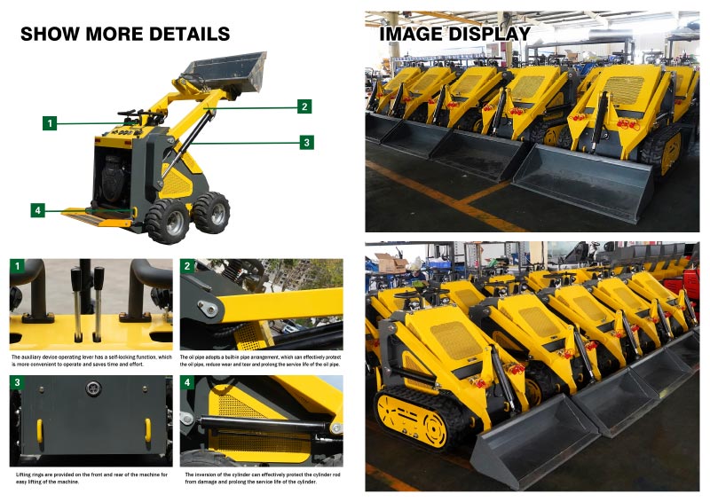 Neuer Mini-Raupen-Kompaktlader Neuer Mini-Raupen-Kompaktlader
