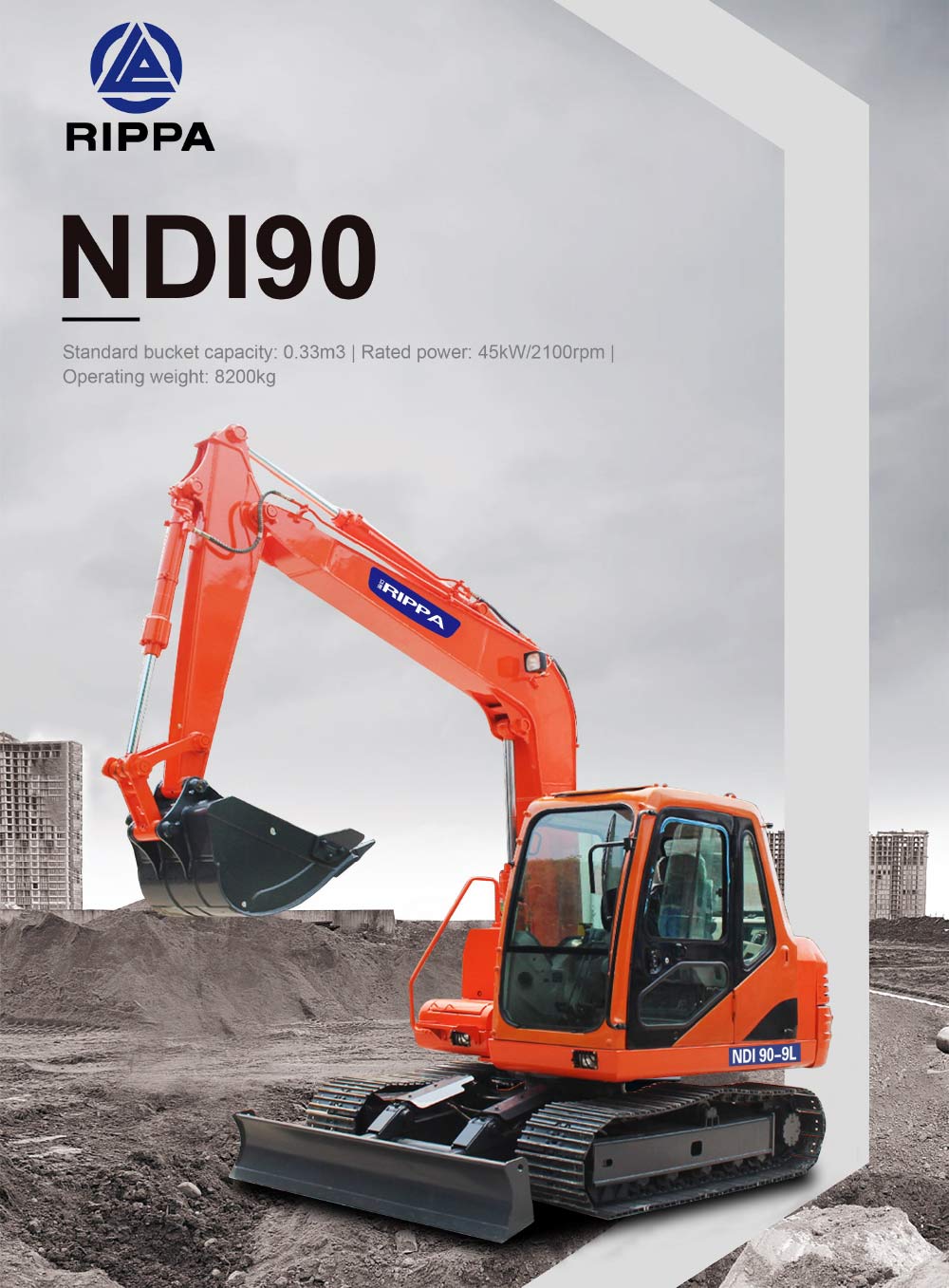 8.2 Ton Excavator Equipped With Yanmar Engine 8.2 Ton Excavator Equipped With Yanmar Engine