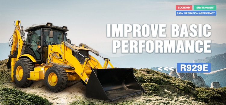 Großer Teleskoparm-Baggerlader