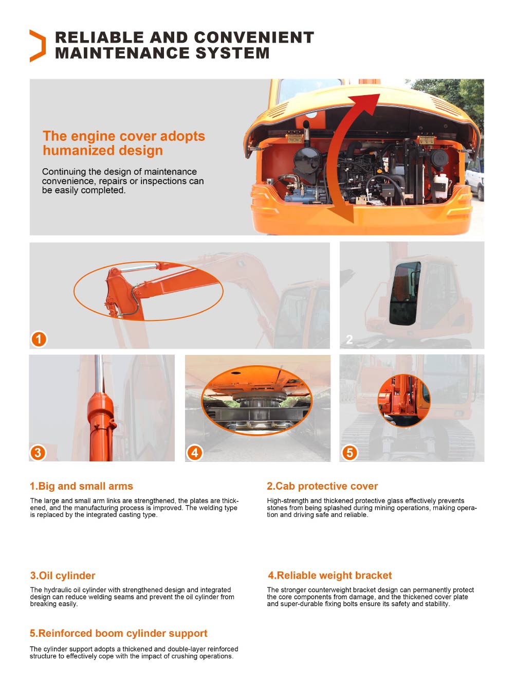 8.2 Tonluk Ekskavatör Üreticisi Yanmar Engine 8.2 Tonluk Ekskavatör Üreticisi Yanmar Engine