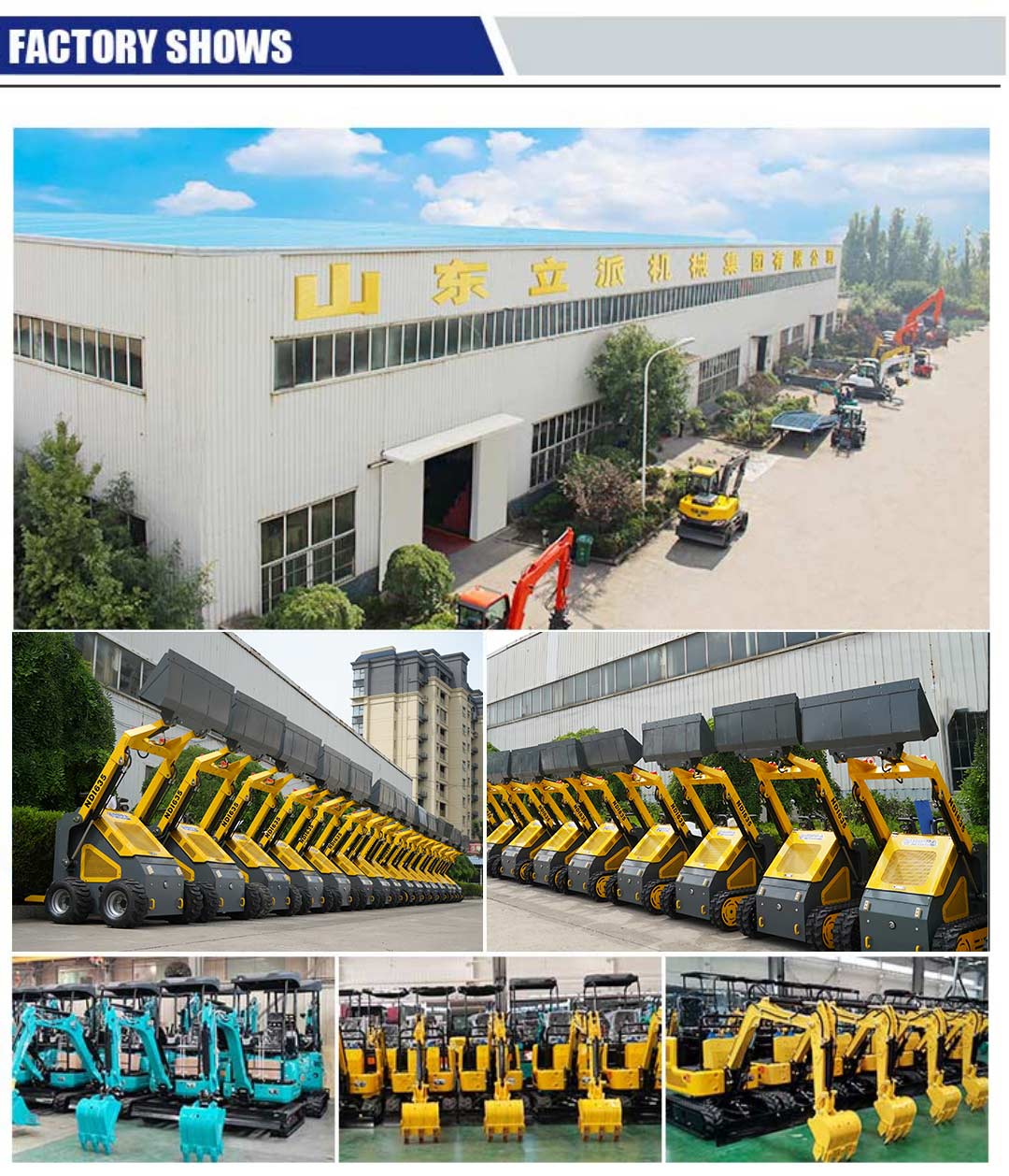 Nova carregadeira de rodas