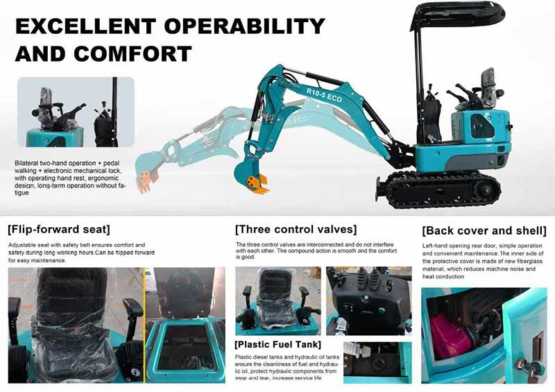 1 Ton Mini Excavator 1 Ton Mini Excavator