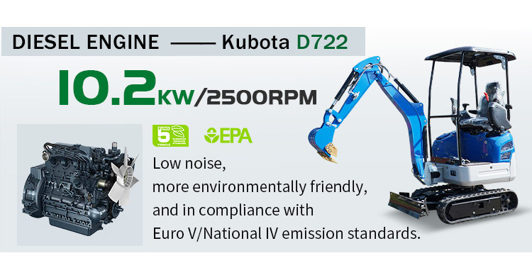 Mini escavadeira à venda