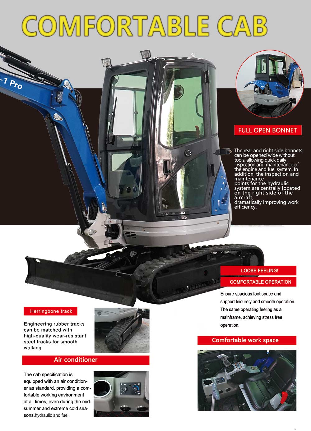 R22-1 PRO Mini Excavator