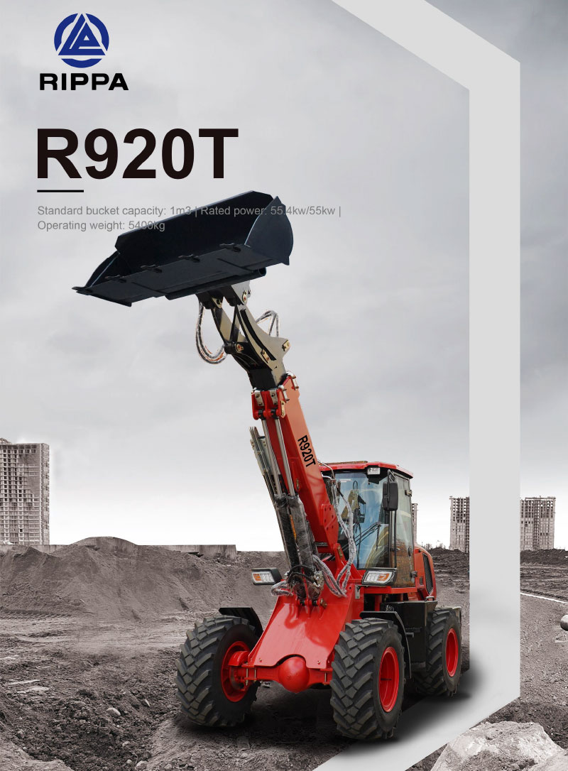 Carregadeira de rodas chinesa de 5,4 toneladas Carregadeira de rodas chinesa de 5,4 toneladas