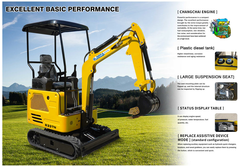 1.5 Ton Mini Excavator With CE Certification 1.5 Ton Mini Excavator With CE Certification