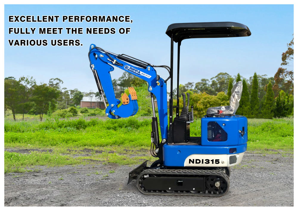 1.2 Ton Mini Excavator With CE Certification NDI315