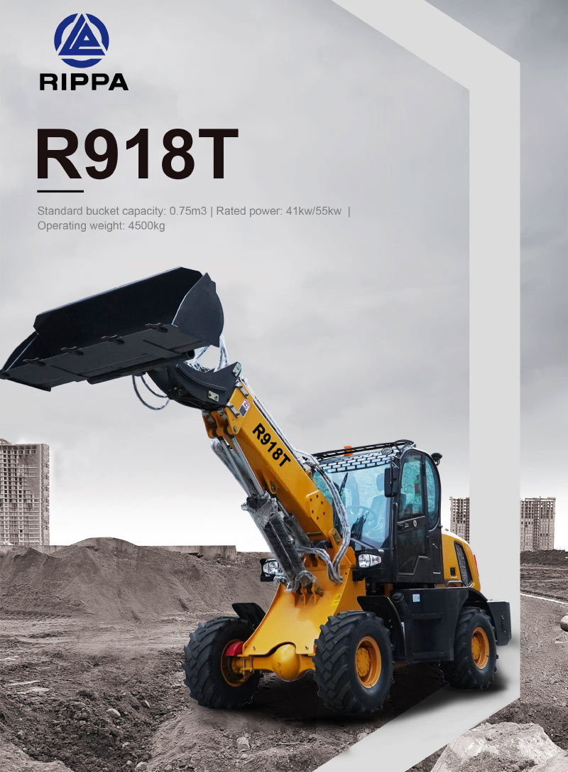 Carregadeiras de rodas de 4,5 toneladas para venda