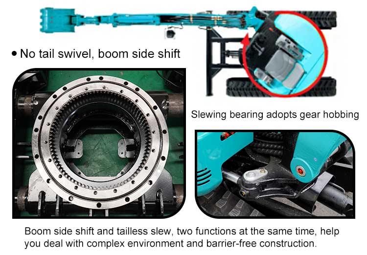 Miniescavadeira de 1,68 toneladas com certificação CE Miniescavadeira de 1,68 toneladas com certificação CE