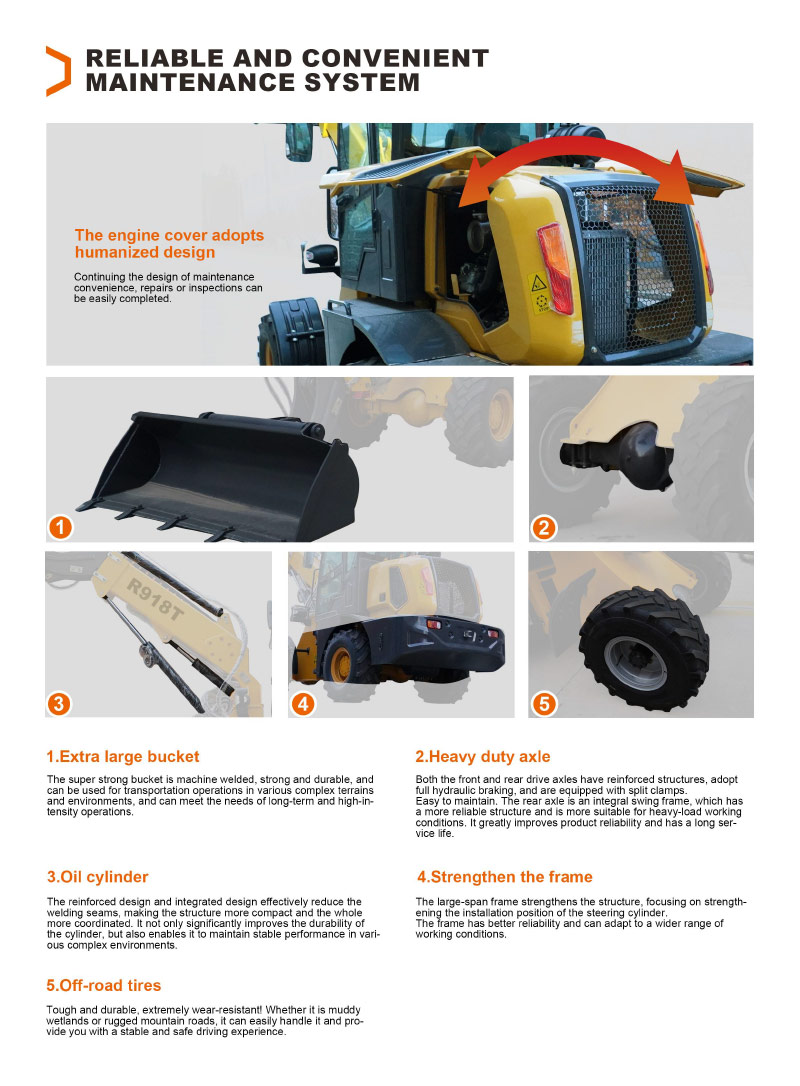 Yeni Kompakt Lastikli Yükleyici