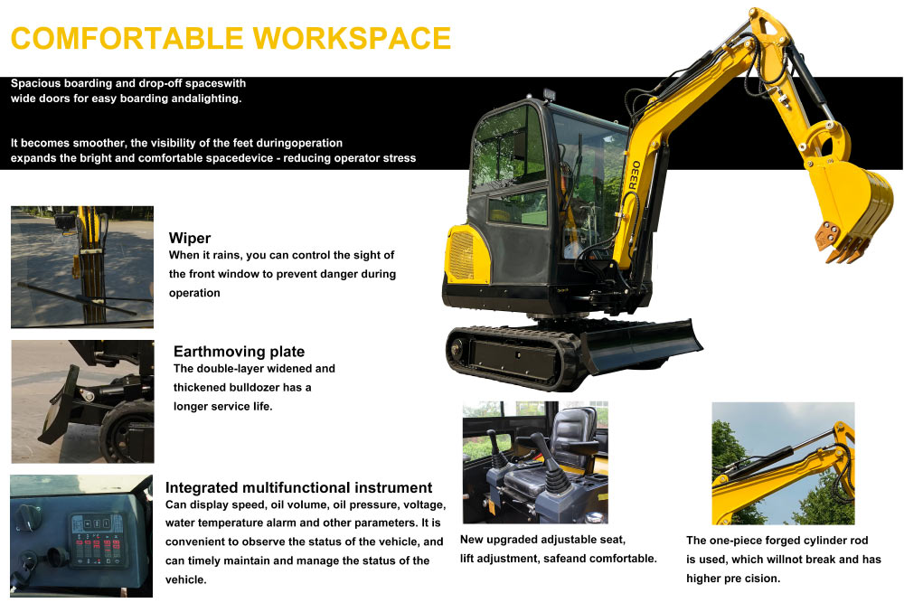 2 Ton Mini Excavator With CE Certification 2 Ton Mini Excavator With CE Certification