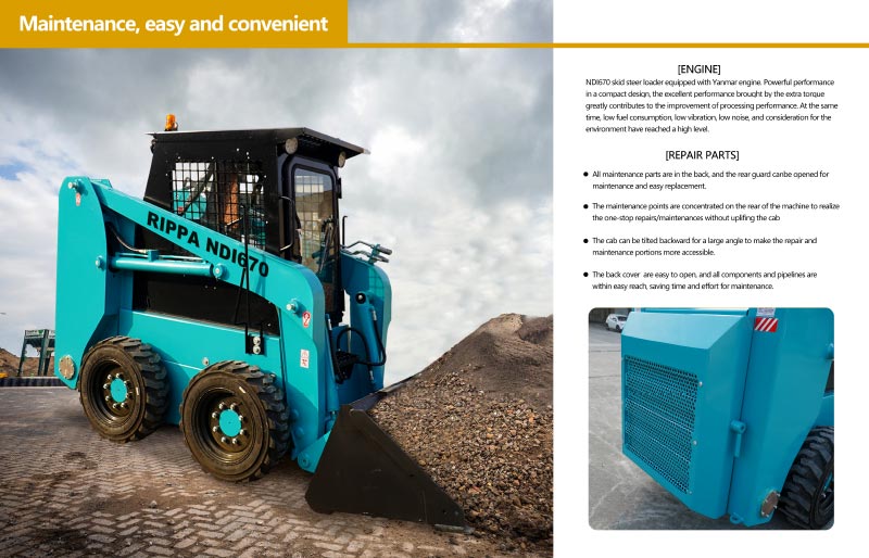 Yeni Tekerlekli Mini Yükleyici Yeni Tekerlekli Mini Yükleyici