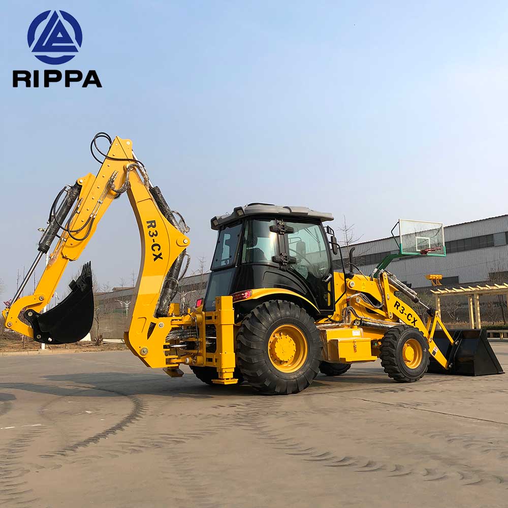 Großer Teleskopbagger auf Rädern zu verkaufen