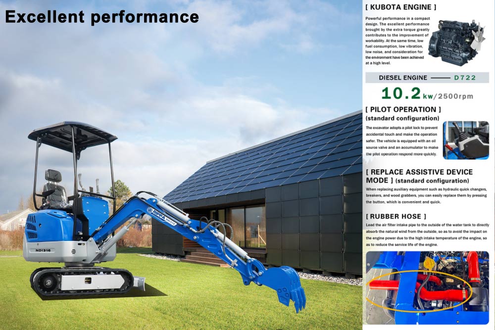 1,2 Tonnen schwere chinesische Baggerfabrik 1,2 Tonnen schwere chinesische Baggerfabrik