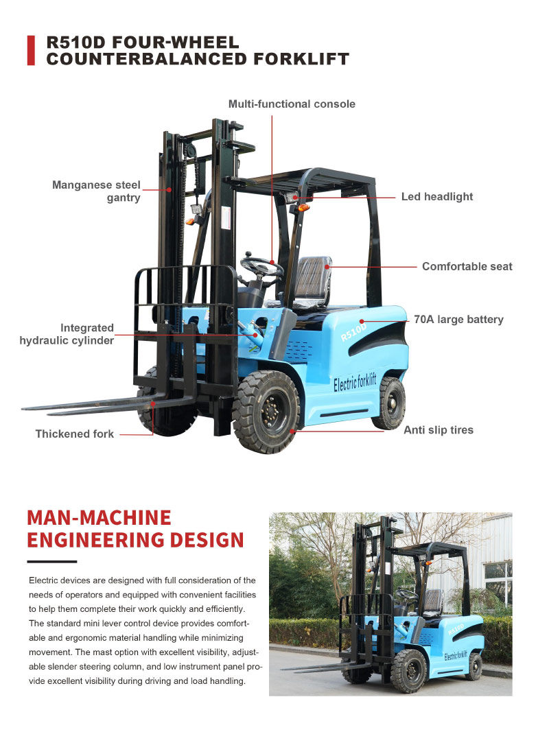 Nova empilhadeira elétrica de 1 tonelada para venda Nova empilhadeira elétrica de 1 tonelada para venda