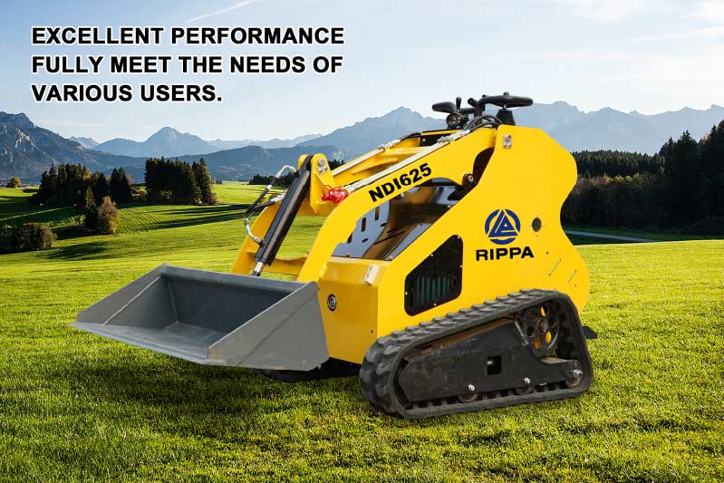 Minicarregadeira de esteira