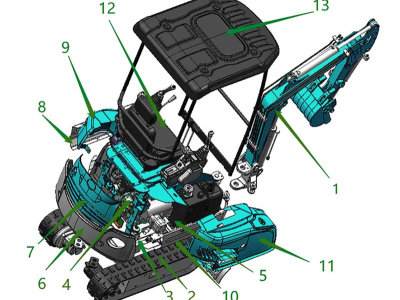 Мини-экскаватор