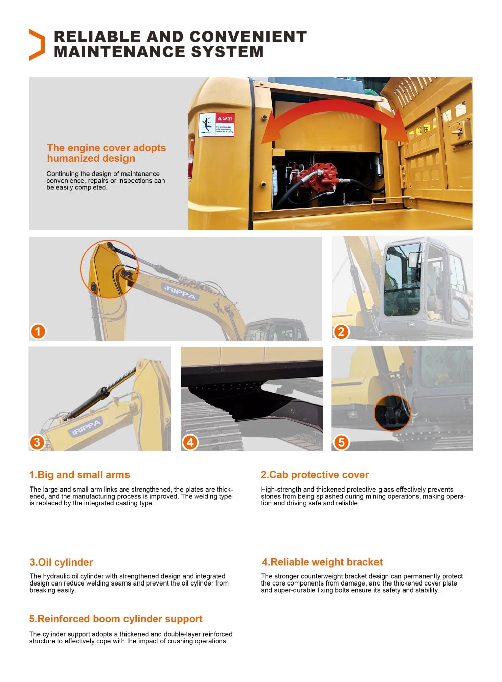 15-Tonnen-Bagger mit Doosan-Hauptpumpe ausgestattet 15-Tonnen-Bagger mit Doosan-Hauptpumpe ausgestattet