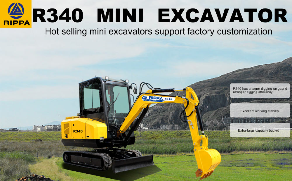 Mini-excavatrice R340