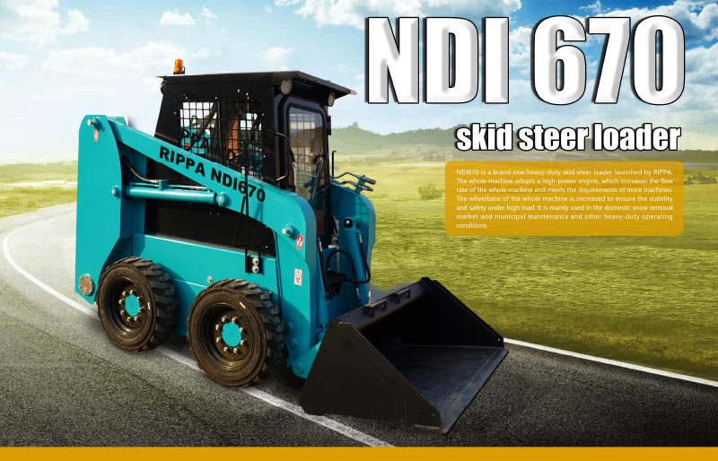 Yeni Tekerlekli Mini Yükleyici Yeni Tekerlekli Mini Yükleyici