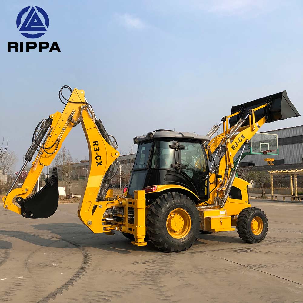 Großer Teleskopbagger auf Rädern zu verkaufen