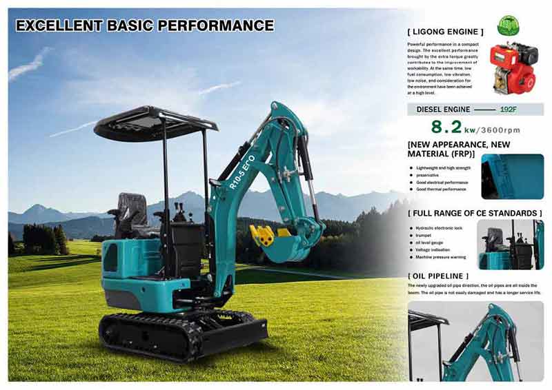 1 Ton Mini Excavator 1 Ton Mini Excavator