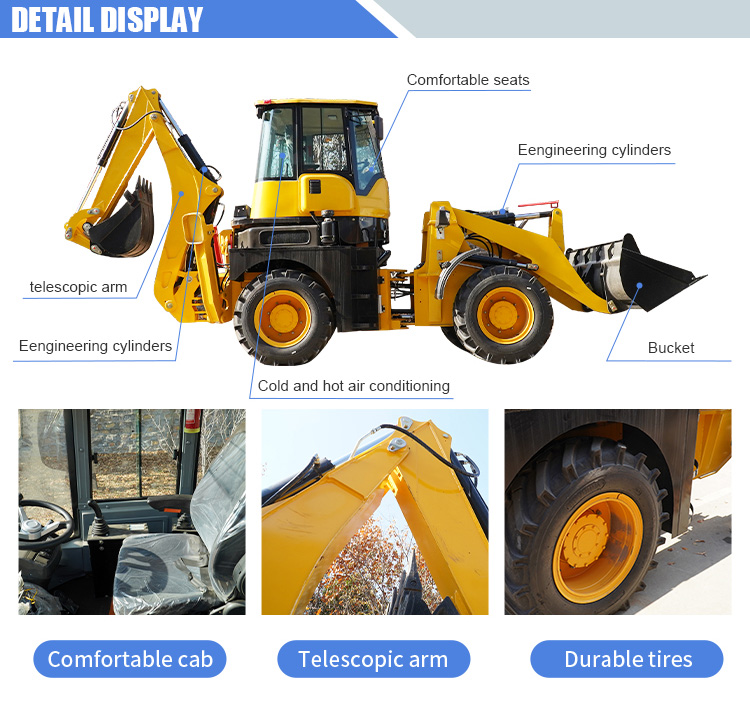 Terna con braccio telescopico da 6,8 tonnellate Terna con braccio telescopico da 6,8 tonnellate
