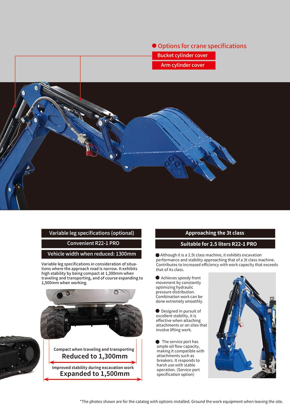 R22-1 PRO Mini Excavator