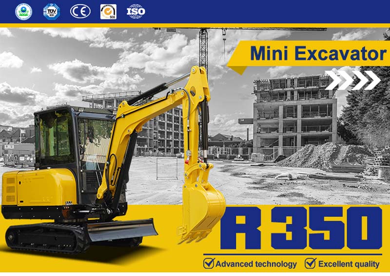 Mini Excavator For Sale R350 Mini Excavator For Sale R350