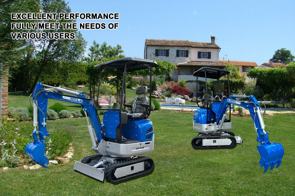 Mini-pelle de 1,2 tonne avec certification CE NDI316 Mini-pelle de 1,2 tonne avec certification CE NDI316