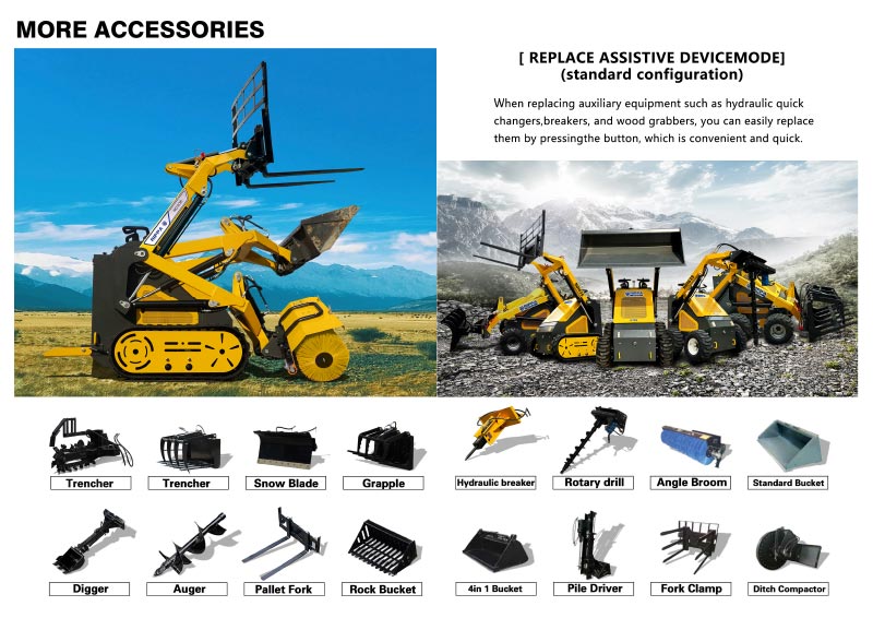 Neuer Mini-Raupen-Kompaktlader Neuer Mini-Raupen-Kompaktlader