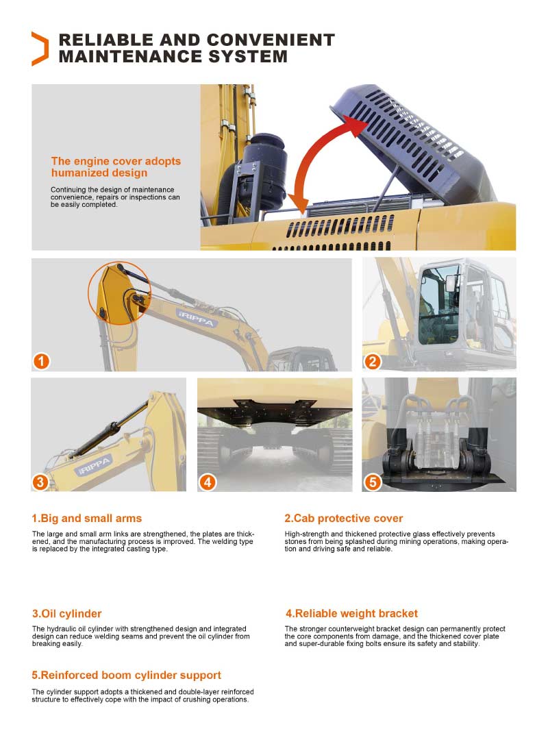 Bager od 41 tone opremljen Doosan glavnom pumpom Bager od 41 tone opremljen Doosan glavnom pumpom